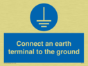 connect-an-earth-terminal-to-the-ground~