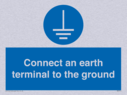 connect-an-earth-terminal-to-the-ground~