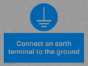 connect-an-earth-terminal-to-the-ground~