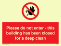 no-access-symbol--please-do-not-enter--this-building-has-been-closed-for-a-deep-~