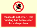 no-access-symbol--please-do-not-enter--this-building-has-been-closed-for-a-deep-~