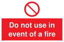 do-not-use-in-event-of-fire-sign-~
