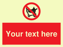 custom-no-climbing-on-trolley-sign-add-your-own-custom-text-normal-delivery-time~