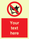 custom-no-climbing-on-trolley-sign-add-your-own-custom-text-normal-delivery-time~