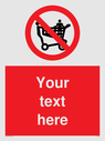 custom-no-climbing-on-trolley-sign-add-your-own-custom-text-normal-delivery-time~