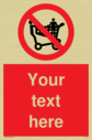 custom-no-climbing-on-trolley-sign-add-your-own-custom-text-normal-delivery-time~