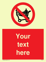custom-no-climbing-on-trolley-sign-add-your-own-custom-text-normal-delivery-time~