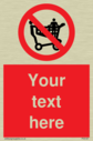 custom-no-climbing-on-trolley-sign-add-your-own-custom-text-normal-delivery-time~