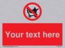 custom-no-climbing-on-trolley-sign-add-your-own-custom-text-normal-delivery-time~