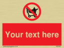 custom-no-climbing-on-trolley-sign-add-your-own-custom-text-normal-delivery-time~