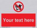 custom-no-climbing-on-trolley-sign-add-your-own-custom-text-normal-delivery-time~