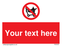 custom-no-climbing-on-trolley-sign-add-your-own-custom-text-normal-delivery-time~