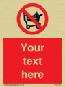 custom-no-climbing-on-trolley-sign-add-your-own-custom-text-normal-delivery-time~