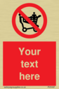 custom-no-climbing-on-trolley-sign-add-your-own-custom-text-normal-delivery-time~