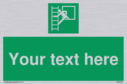 custom-emergency-escape-ladder-sign-add-your-own-custom-text-normal-delivery-tim~