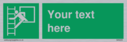 custom-emergency-escape-ladder-sign-add-your-own-custom-text-normal-delivery-tim~