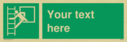 custom-emergency-escape-ladder-sign-add-your-own-custom-text-normal-delivery-tim~