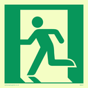 fire-exit--emergency-exit-sign-with-running-man-facing-left~