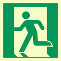 fire-exit--emergency-exit-sign-with-running-man-facing-left~