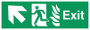 nhs-estates-fire-exit--emergency-exit-sign-with-arrow-diagonally-up-amp-left-wit~