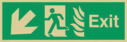 fire-exit--emergency-exit-sign-with-arrow-diagonally-down-amp-left-with-running-~