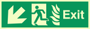 fire-exit--emergency-exit-sign-with-arrow-diagonally-down-amp-left-with-running-~