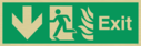 fire-exit--emergency-exit-sign-with-arrow-down-with-running-man-facing-left-and-~