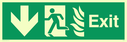 fire-exit--emergency-exit-sign-with-arrow-down-with-running-man-facing-left-and-~