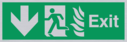 fire-exit--emergency-exit-sign-with-arrow-down-with-running-man-facing-left-and-~