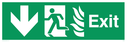 fire-exit--emergency-exit-sign-with-arrow-down-with-running-man-facing-left-and-~
