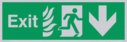 fire-exit--emergency-exit-sign-with-arrow-down-with-running-man-facing-right-and~