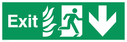 fire-exit--emergency-exit-sign-with-arrow-down-with-running-man-facing-right-and~
