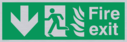 fire-exit--emergency-exit-sign-with-arrow-down-with-running-man-facing-left-and-~