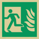 fire-exit--emergency-exit-sign-with-running-man-facing-left-and-flames-symbol-on~