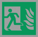 fire-exit--emergency-exit-sign-with-running-man-facing-left-and-flames-symbol-on~