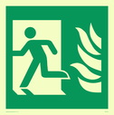 fire-exit--emergency-exit-sign-with-running-man-facing-left-and-flames-symbol-on~