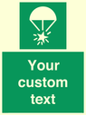 custom-sign-safe-condition-rocket-parachute-flare~