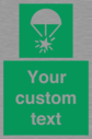 custom-sign-safe-condition-rocket-parachute-flare~