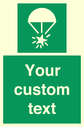 custom-sign-safe-condition-rocket-parachute-flare~