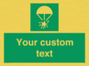 custom-sign-safe-condition-rocket-parachute-flare~