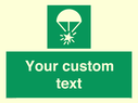 custom-sign-safe-condition-rocket-parachute-flare~