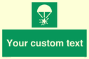 custom-sign-safe-condition-rocket-parachute-flare~
