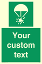 custom-sign-safe-condition-rocket-parachute-flare~