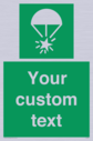 custom-sign-safe-condition-rocket-parachute-flare~
