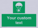 custom-sign-safe-condition-rocket-parachute-flare~