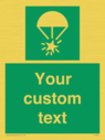 custom-sign-safe-condition-rocket-parachute-flare~