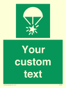 custom-sign-safe-condition-rocket-parachute-flare~