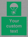 custom-sign-safe-condition-rocket-parachute-flare~