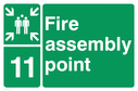 fire-assembly-point-11-sign-~