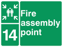 fire-assembly-point-14-sign-~
